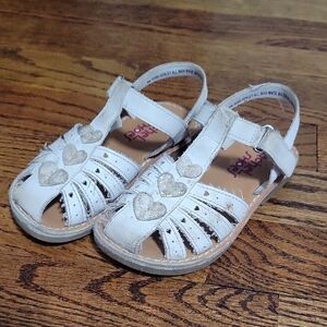 Kids White Sandals